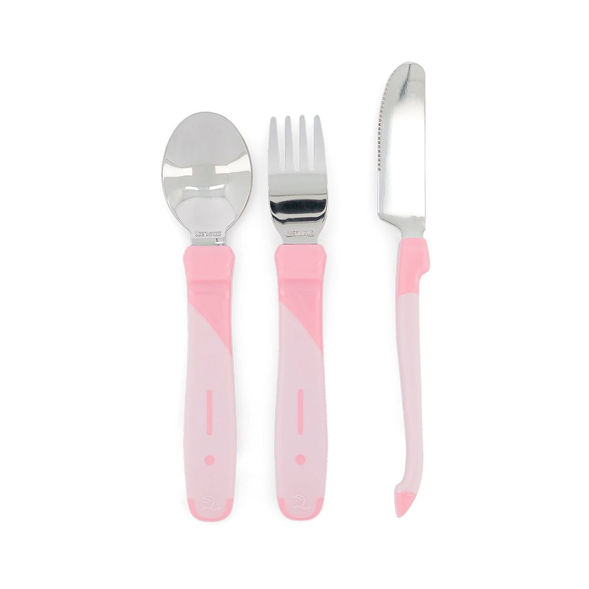 TWISTSHAKE - Pack x3 Cubiertos para Bebé Metal