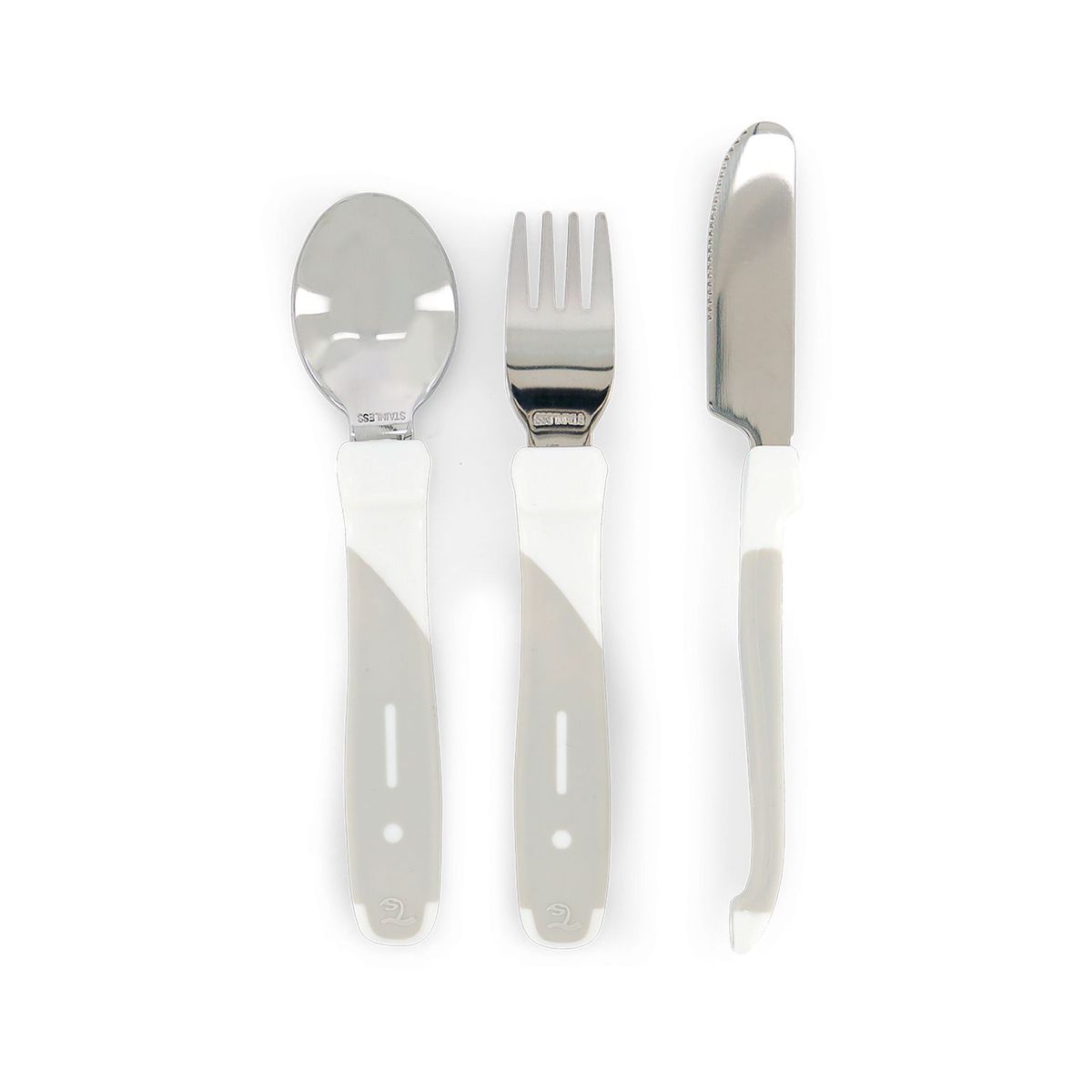 TWISTSHAKE - Pack x3 Cubiertos para Bebé Metal