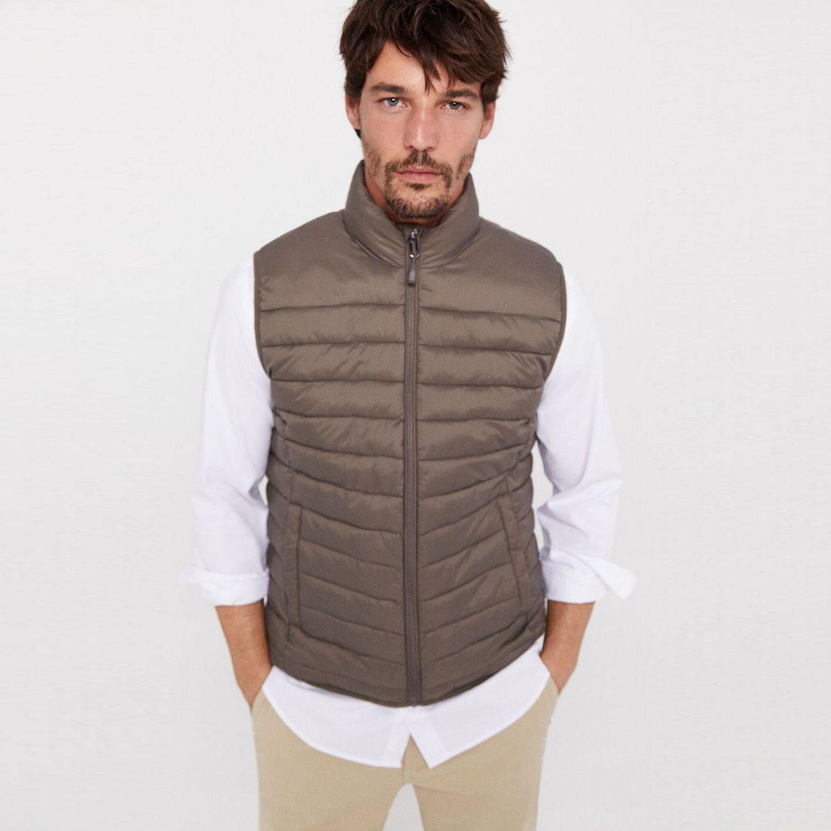 CORTEFIEL - Chaleco Casual Hombre Cortefiel