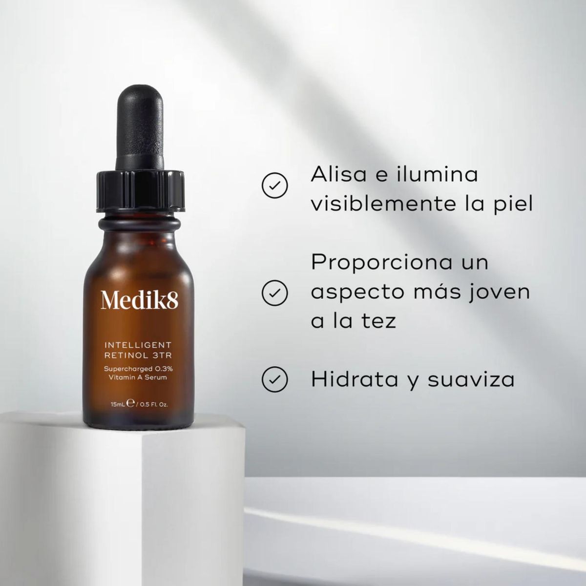 MEDIK8 - Suero Intelligent Retinol 10TR Anti arrugas Todo tipo de piel 15 ml MEDIK8