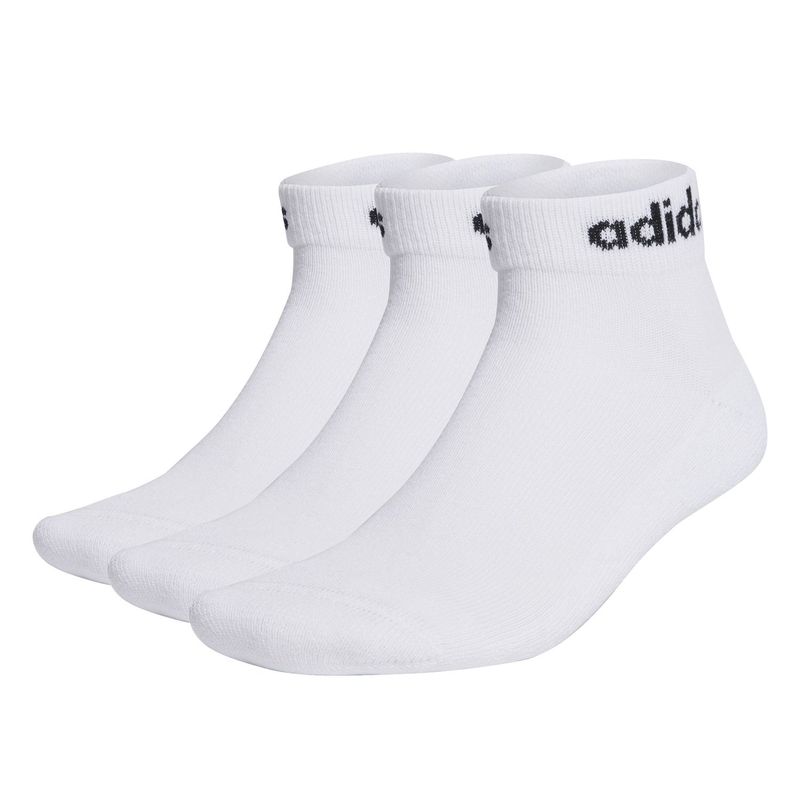 ADIDAS - Pack x3 Medias Tobilleras Adidas Acolchadas