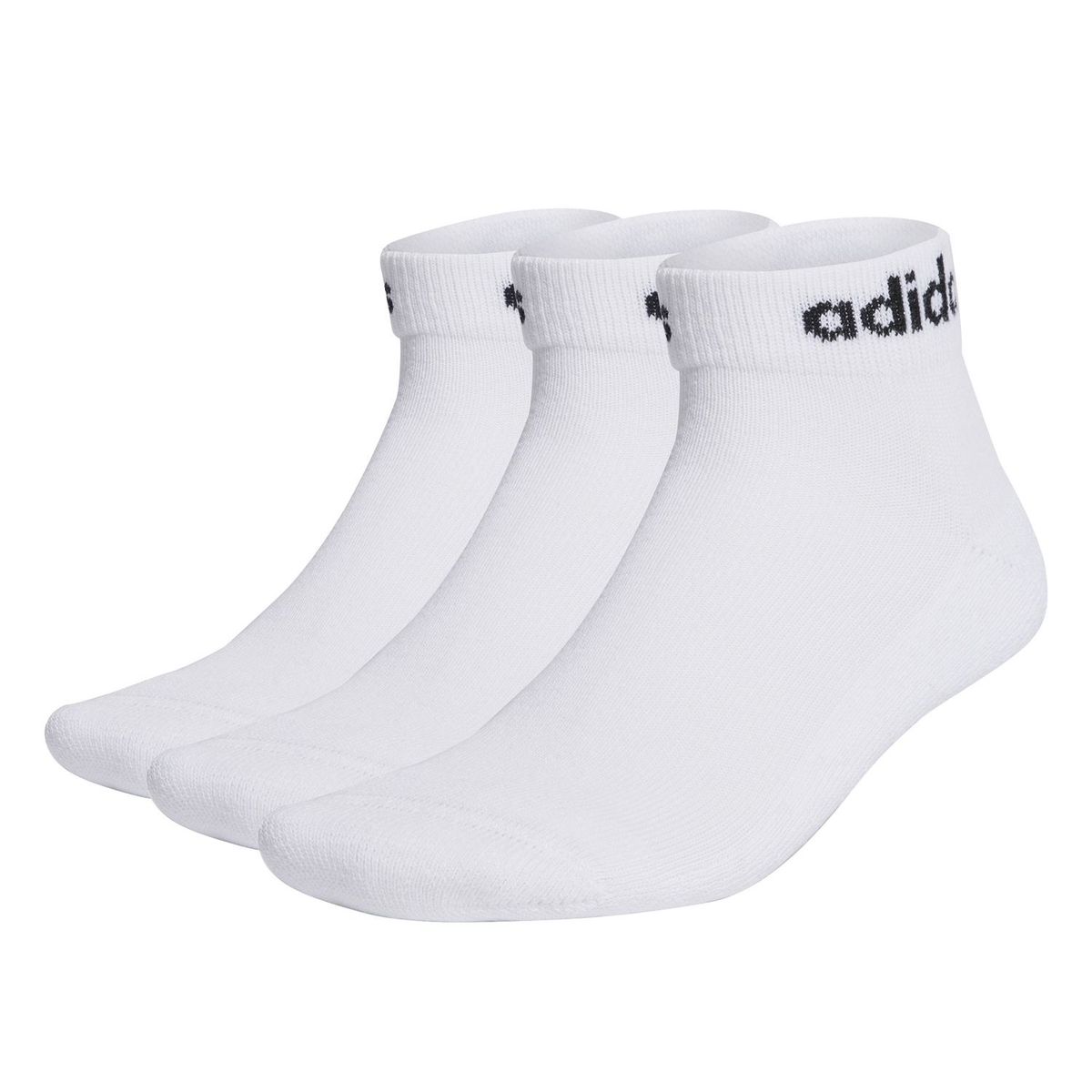 ADIDAS - Pack x3 Medias Tobilleras Adidas Acolchadas