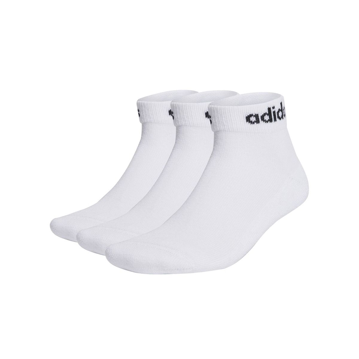 ADIDAS - Pack x3 Medias Tobilleras Adidas Acolchadas