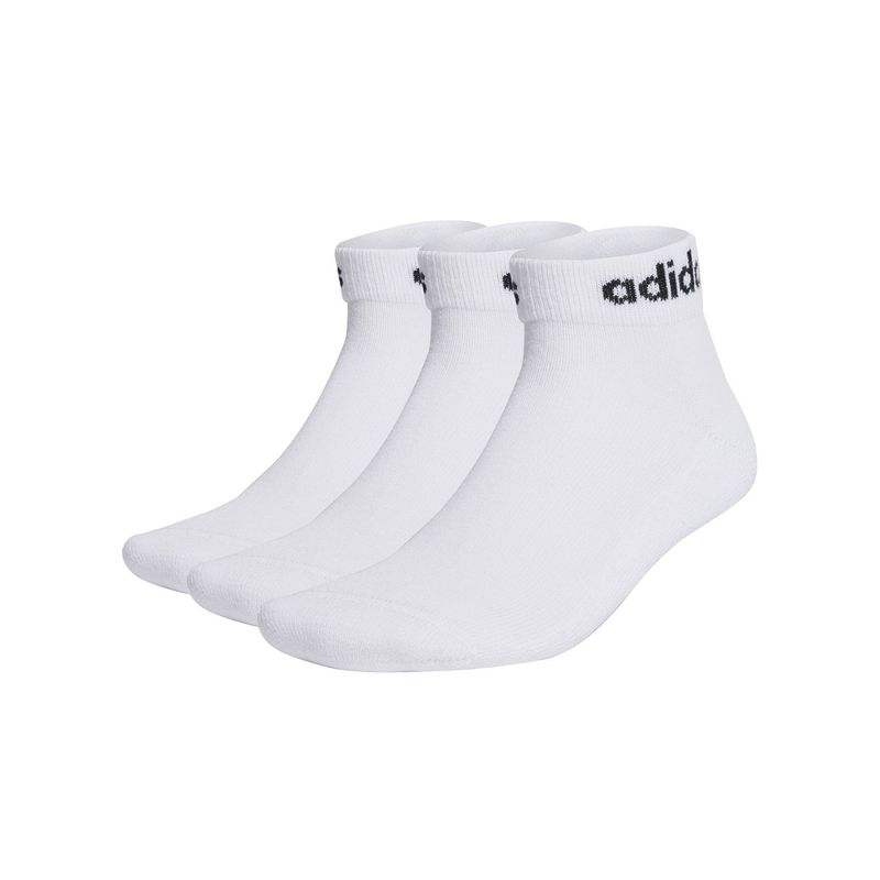 ADIDAS - Pack x3 Medias Tobilleras Adidas Acolchadas