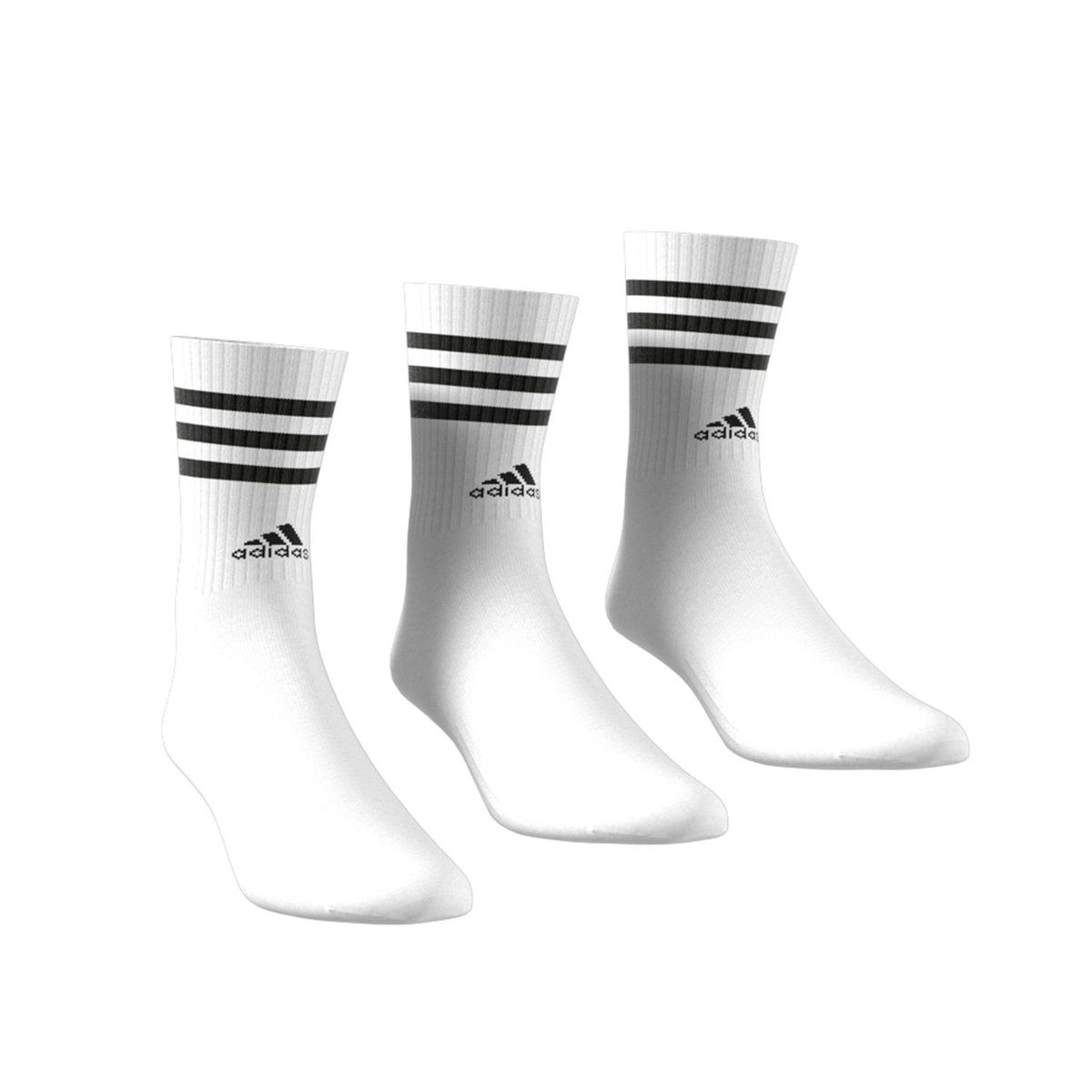 ADIDAS - Medias Adidas 3 Stripes Cushioned Crew  X 3 Pares