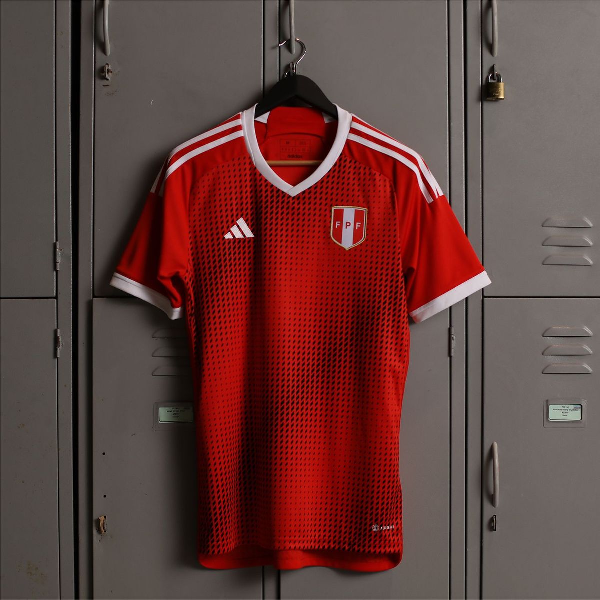 ADIDAS - Camiseta de Fútbol Oficial de Visitante Junior Selección Peruana 2023 Adidas