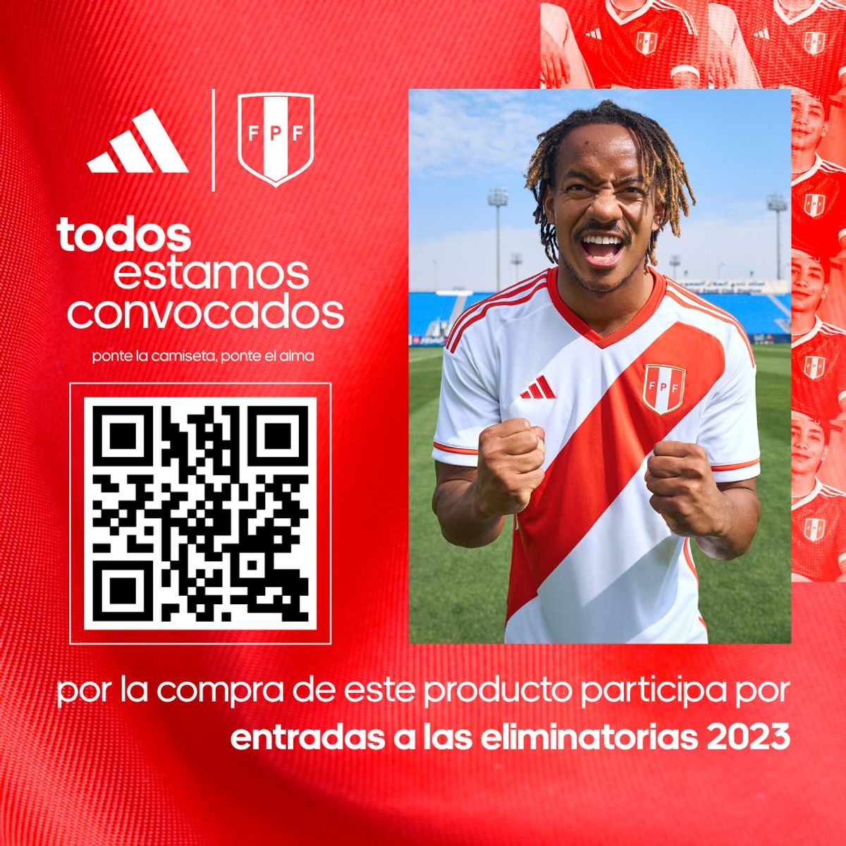 ADIDAS - Short de Fútbol Visitante Perú 2023 Adidas Mujer