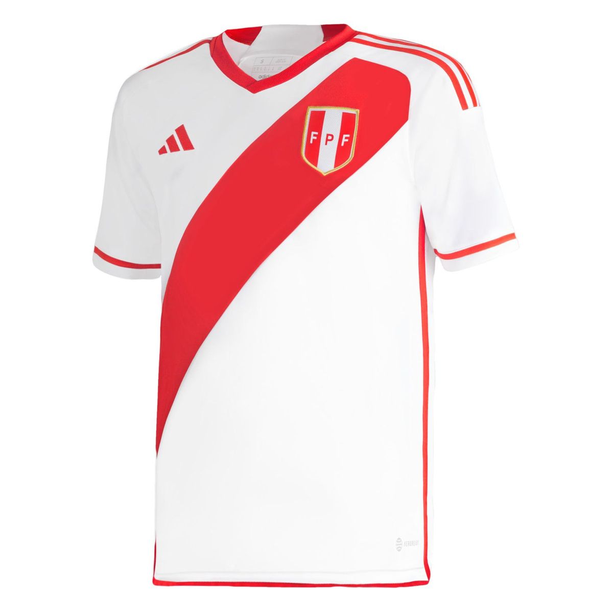 ADIDAS - Camiseta de Fútbol Oficial de Local Junior Selección Peruana 2023 Adidas
