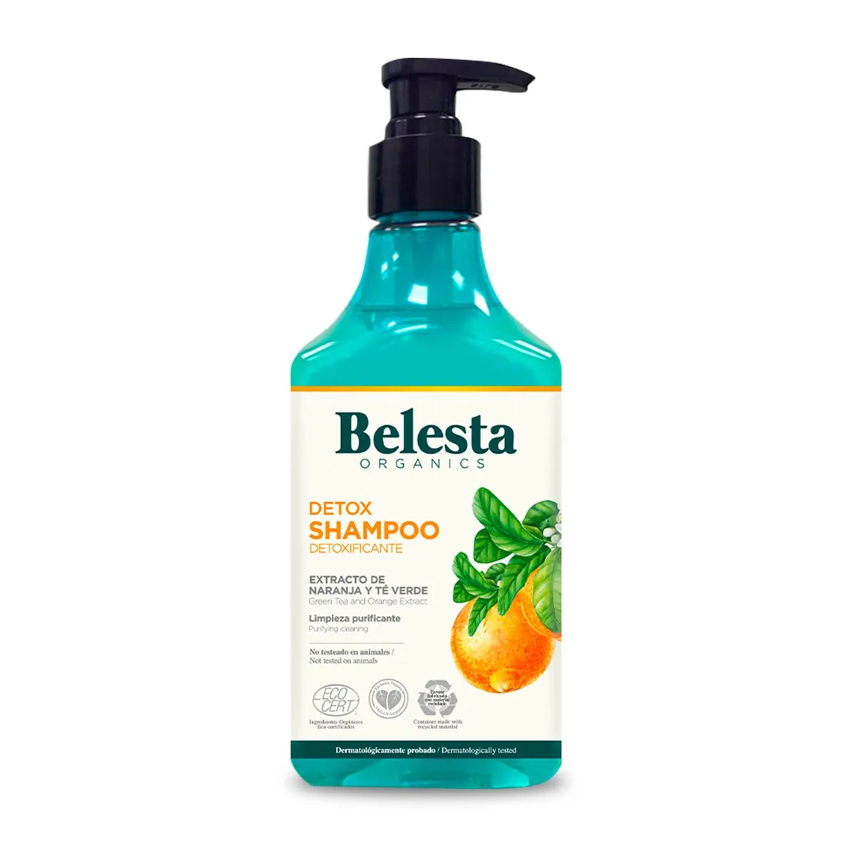 BELESTA - Shampoo Detox para Cabello Graso 400 ml Belesta