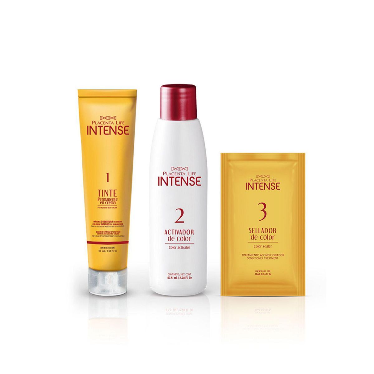 INTENSE - Tinte para Cabello Rubio Oscuro Intense