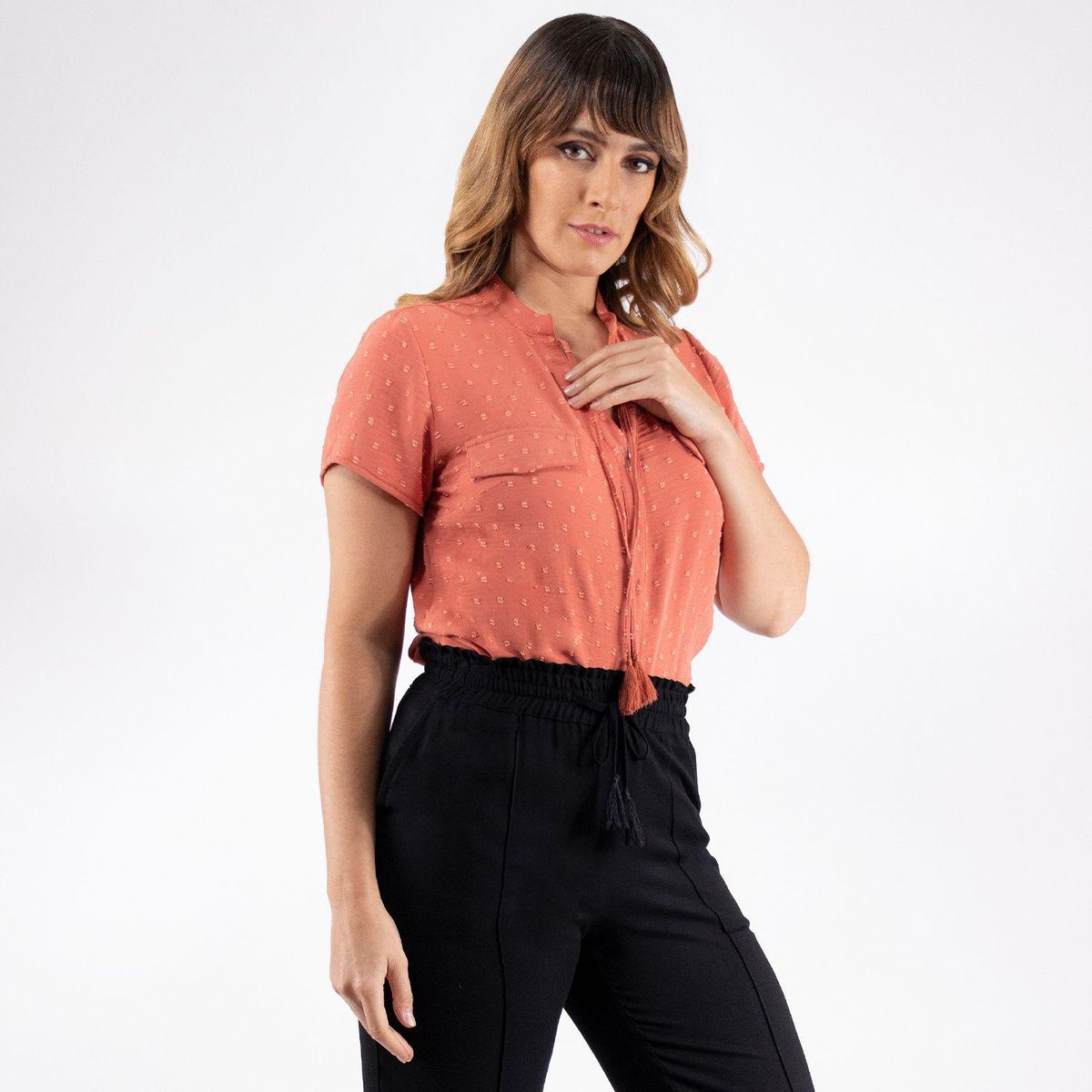 MAE ALCOTT - Blusa Gadea Fmp23C07Bl99