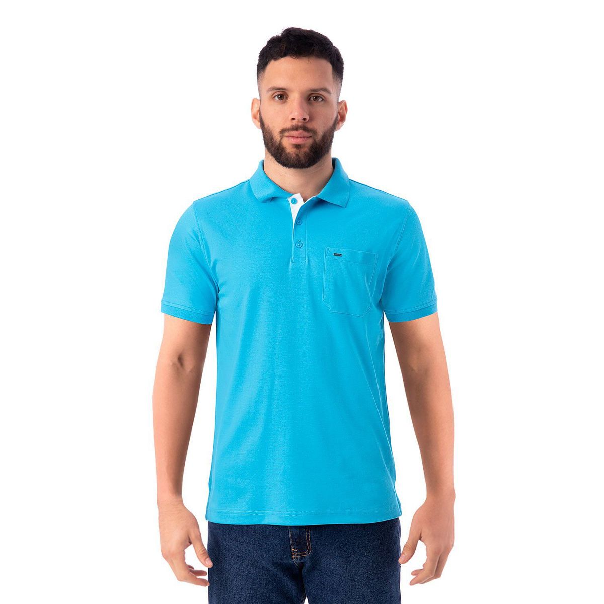 PIONIER - Polos Gamuza Pima  Regular Fit Hombre