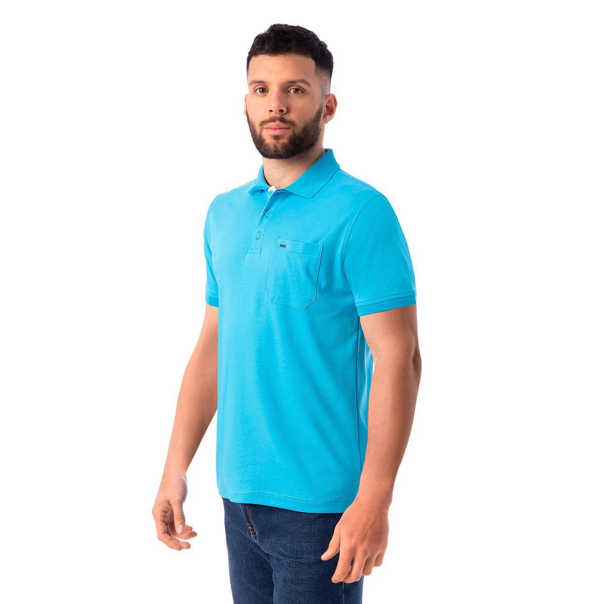 PIONIER - Polos Gamuza Pima  Regular Fit Hombre