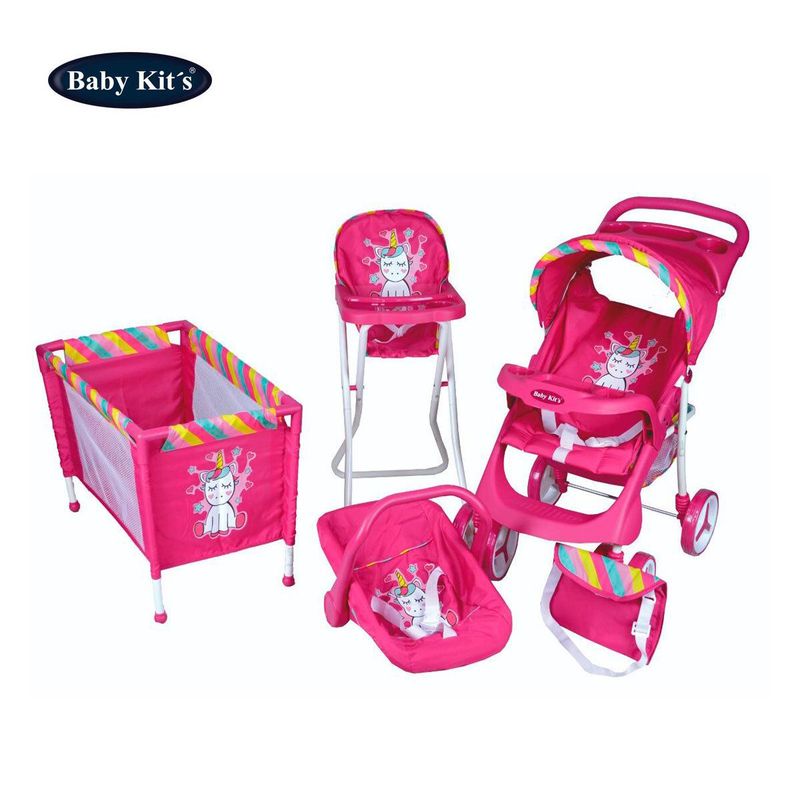 Set De Muñecas De Familia De 5 Personas Con Mamá Embarazada, Papá Y 3 Hijos, Incluye Accesorios De Casa, Juguete Educativo Y Sensorial Para Niños +3 Años