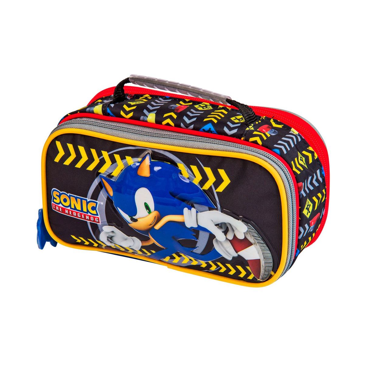SCOOL - Cartuchera para Niños Sonic Revolution Tela con PVC Scool