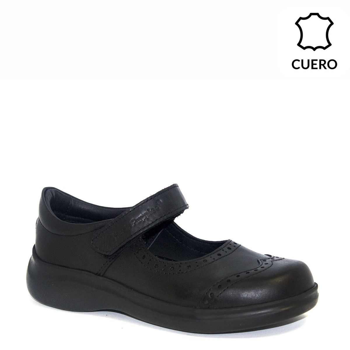 HUSH PUPPIES - Zapato Escolar Tomasita Ii Negro Niña Hush Puppies Negro