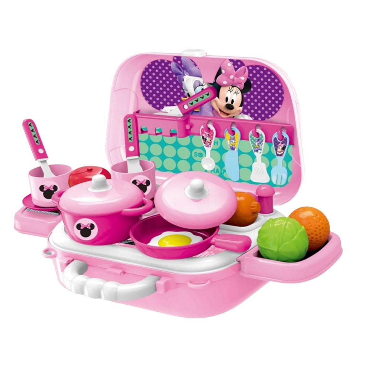 DISNEY - Set de Cocina y Lonchera para Niñas Minnie