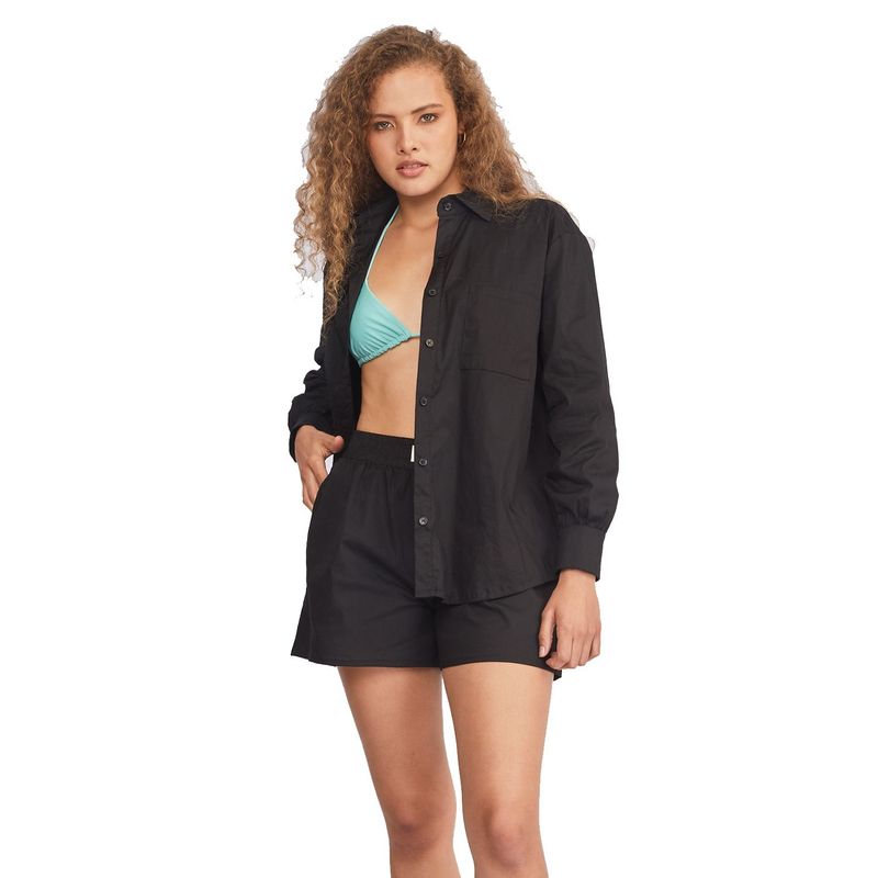 FINDING MAGNOLIA - Short 100% Algodón Mujer Finding Magnolia