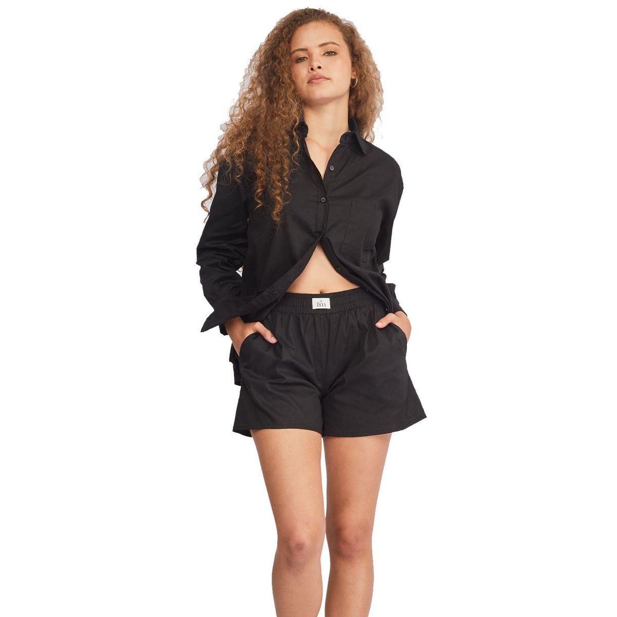 FINDING MAGNOLIA - Short 100% Algodón Mujer Finding Magnolia