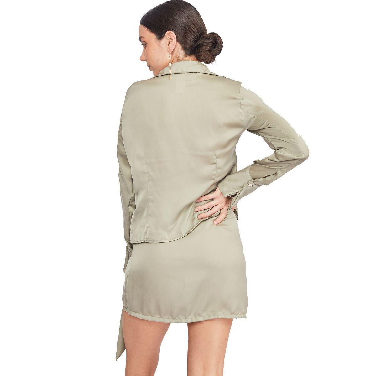 FINDING MAGNOLIA - Vestido Corto Casual Seda Mujer Finding Magnolia