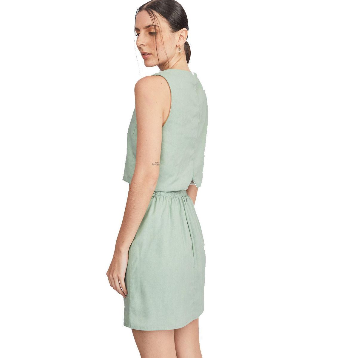 FINDING MAGNOLIA - Short 100% Lino Mujer Finding Magnolia..