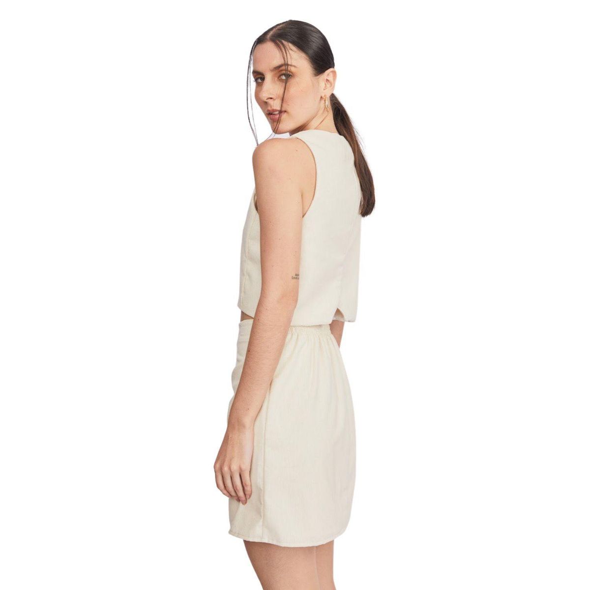 FINDING MAGNOLIA - Short 100% Lino Mujer Finding Magnolia..