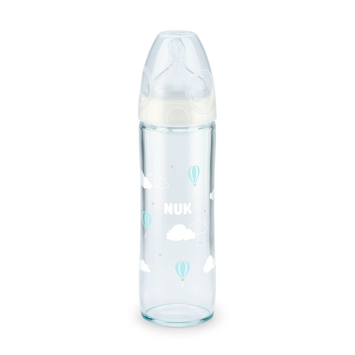 NUK - Biberón First Choice + New Classic Vidrio 240ml Nuk