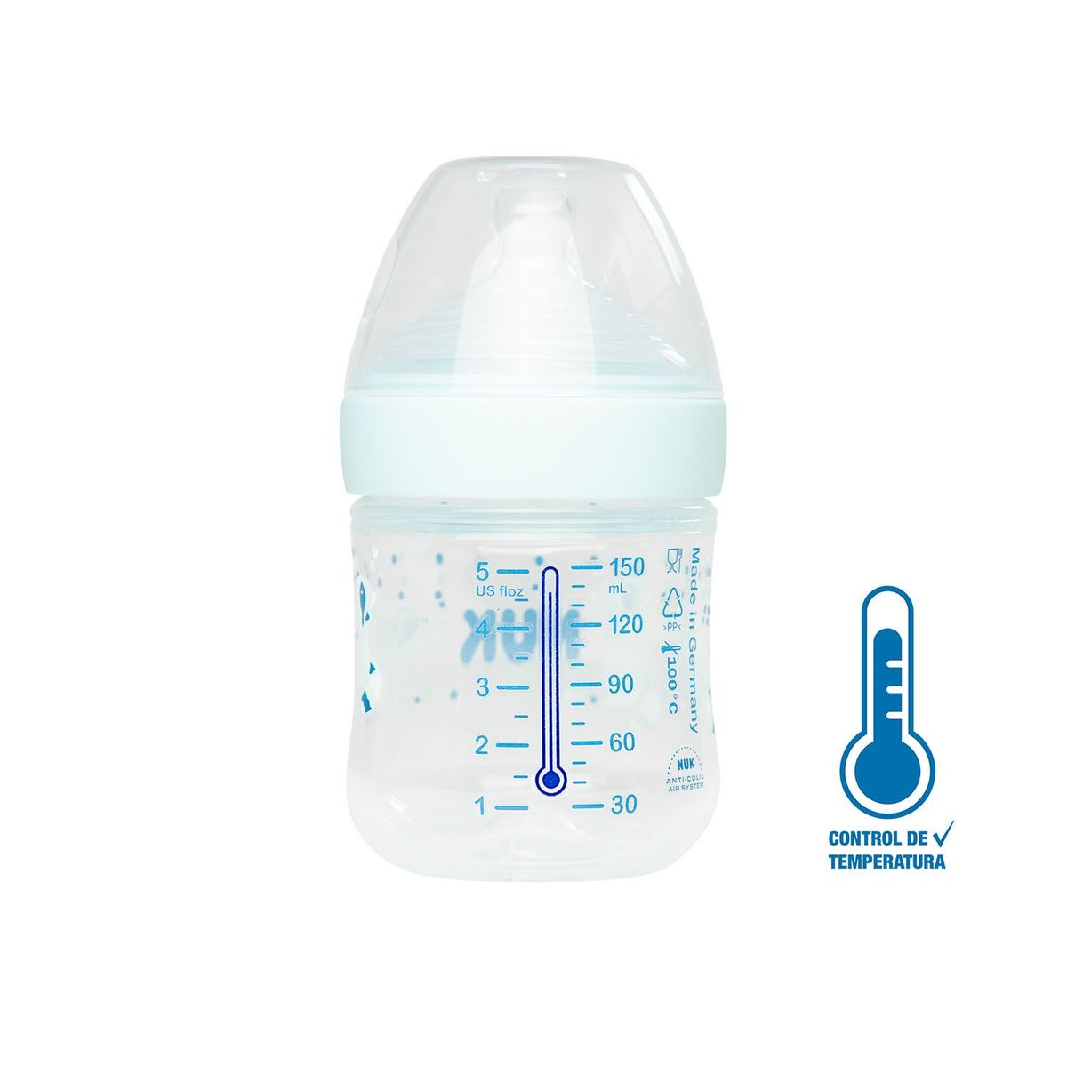 NUK - Biberón Nature Sense PP CT 150ml Nuk