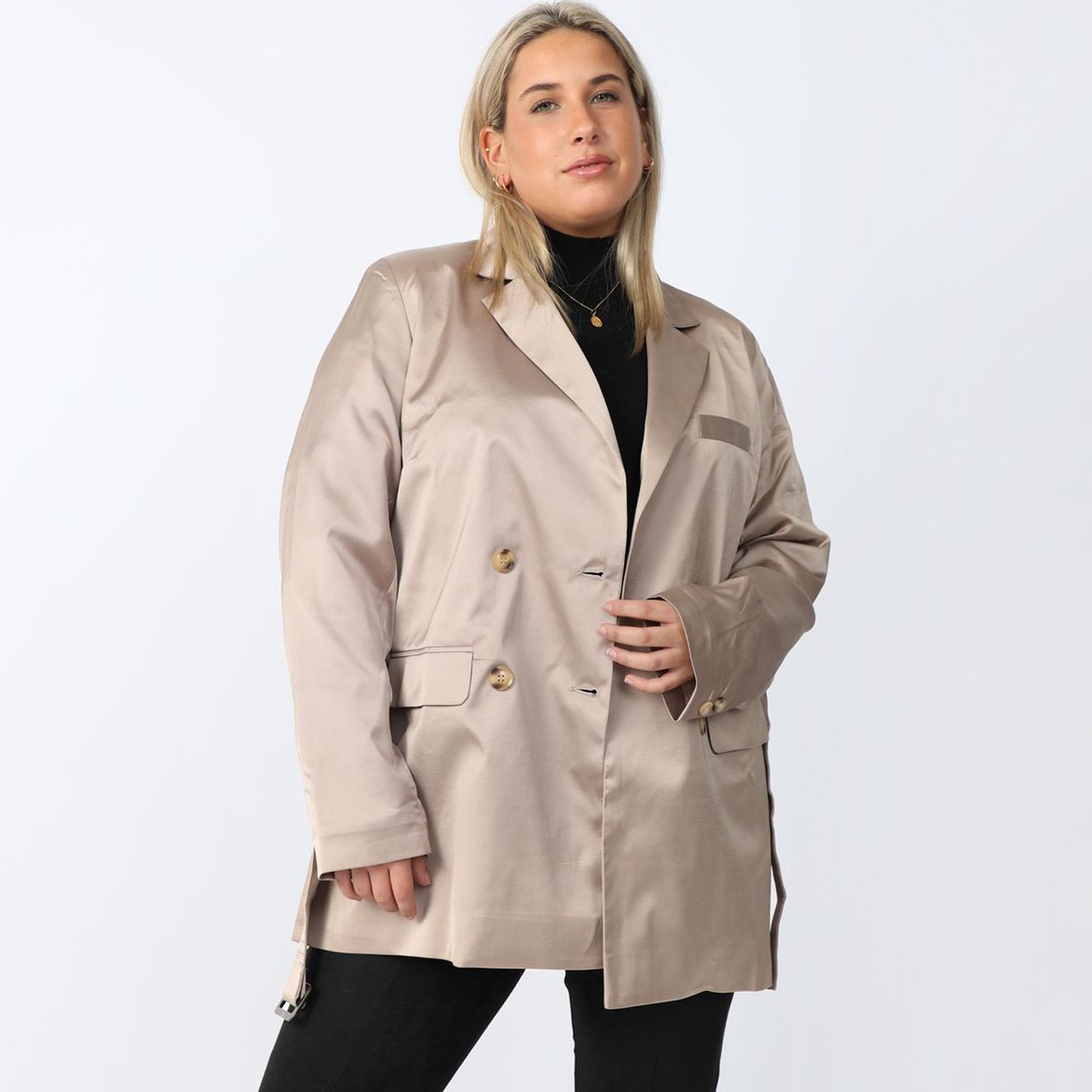 BASEMENT - Blazer Denim Mujer Basement