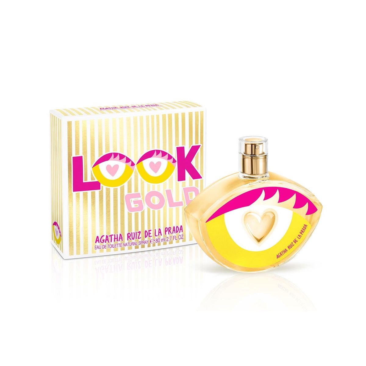 AGATHA RUIZ DE LA PRADA - Agatha Ruiz De La Prada Look Gold Edt 80 Ml Mujer