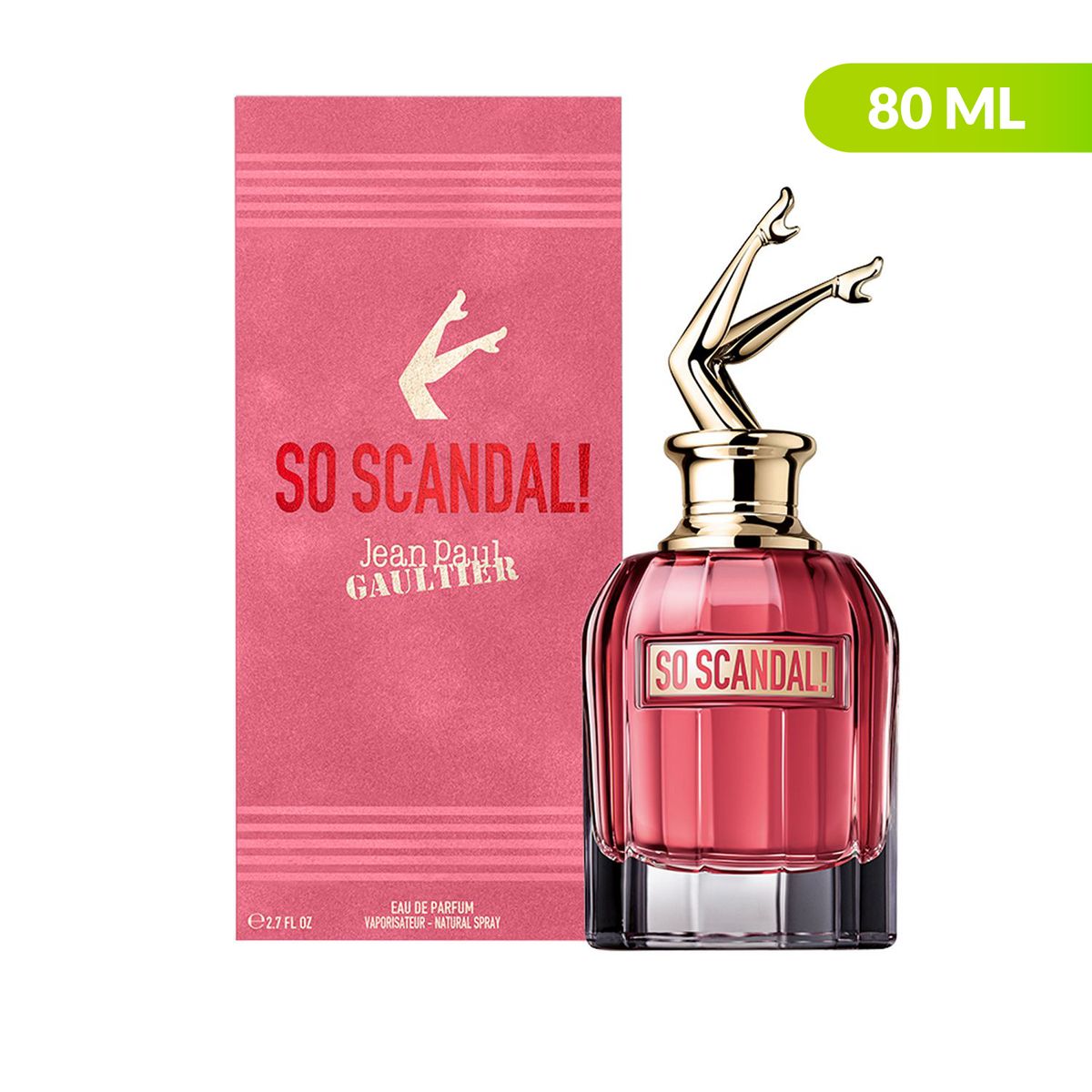JEAN PAUL GAULTIER - So Scandal! EDP 80ml JEAN PAUL GAULTIER Mujer