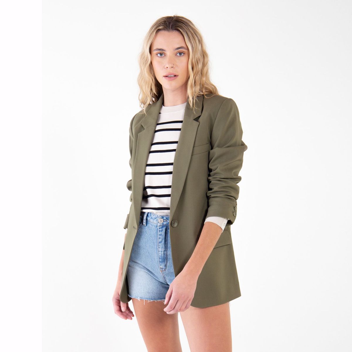 NAF NAF - Blazer Casual Mujer Naf Naf