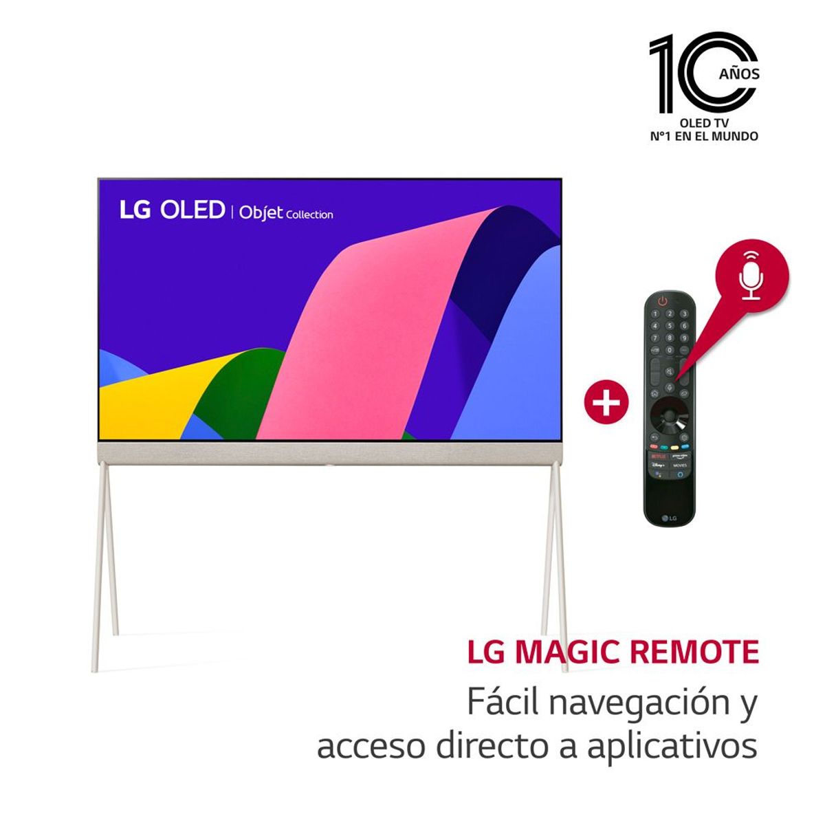 LG - Televisor 55" Lg Oled Pose 4k Thinq Ai 55lx1qpsa  