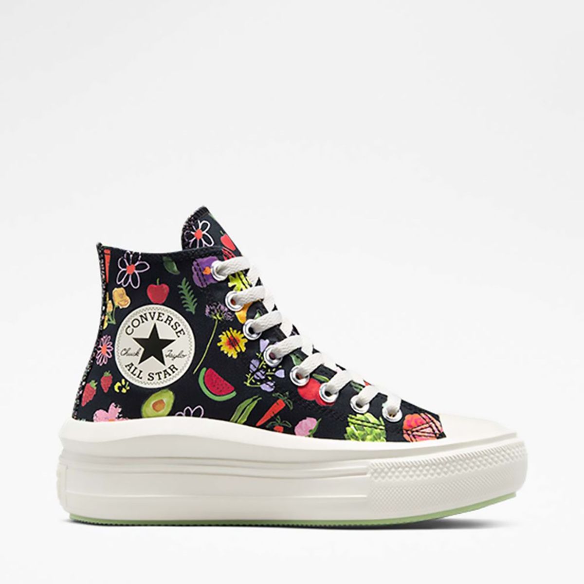 CONVERSE - Zapatillas Urbanas Mujer Chuck Taylor All Star Move Juicy Green Converse