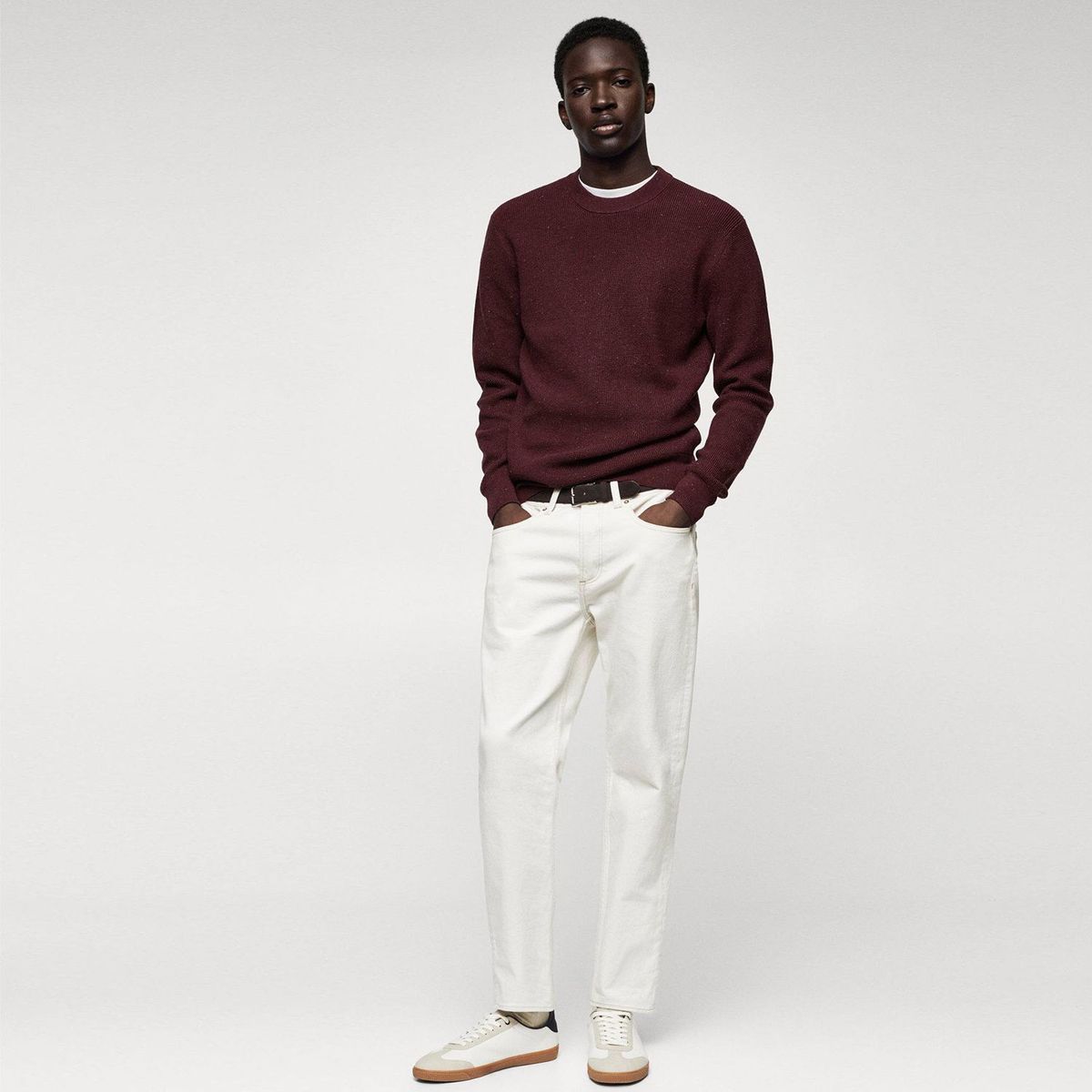 MANGO - Chompa Jersey Hombre Mango