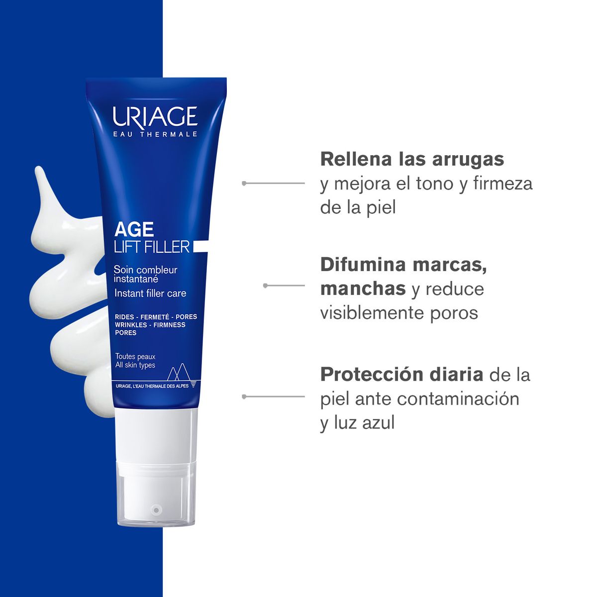 URIAGE - Uriage Age Lift Tratamiento Filler Instantaneo 30ml - Cuidado de relleno anti-edad