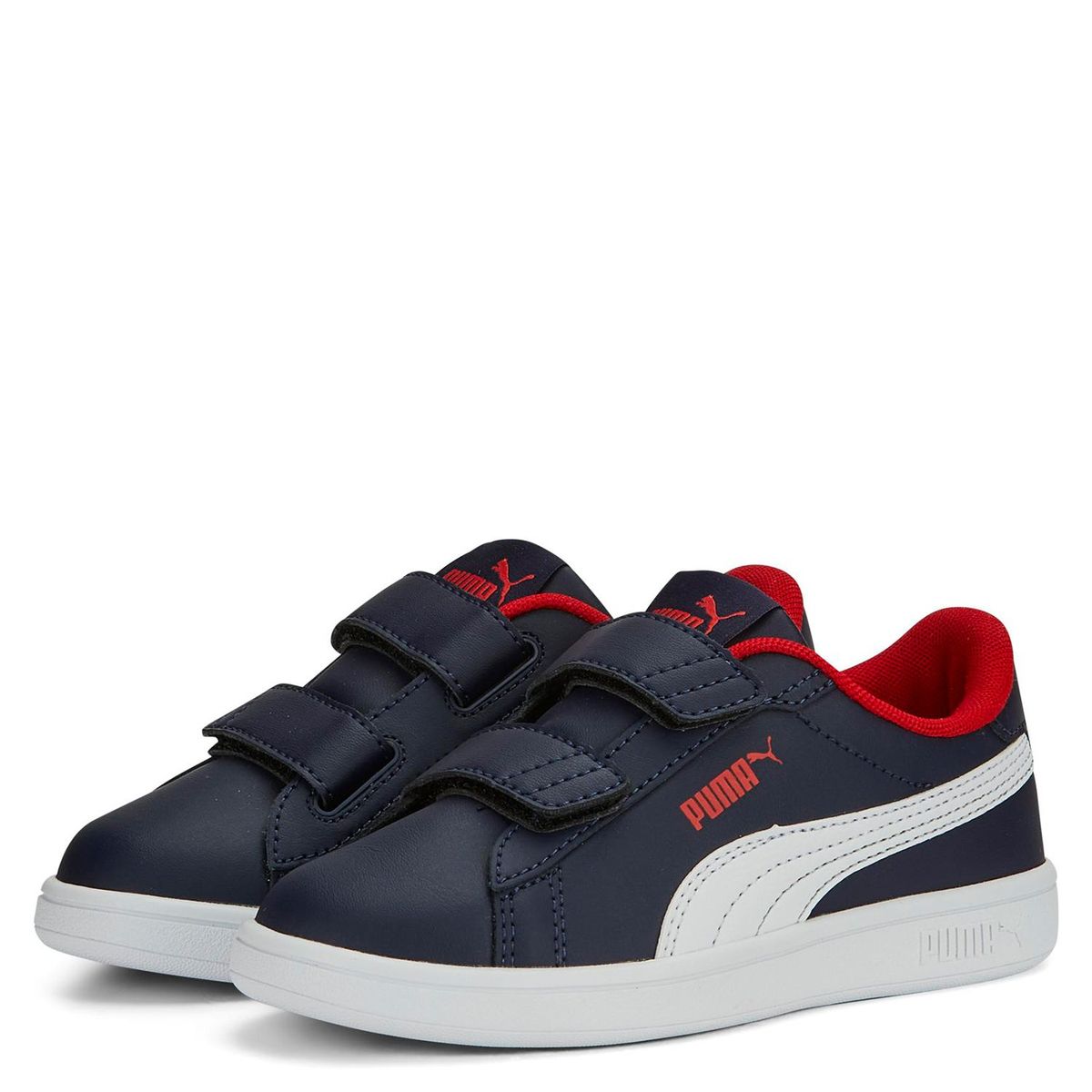 PUMA - Zapatillas urbanas Niño Smash 3.0 L V PS Puma Azul