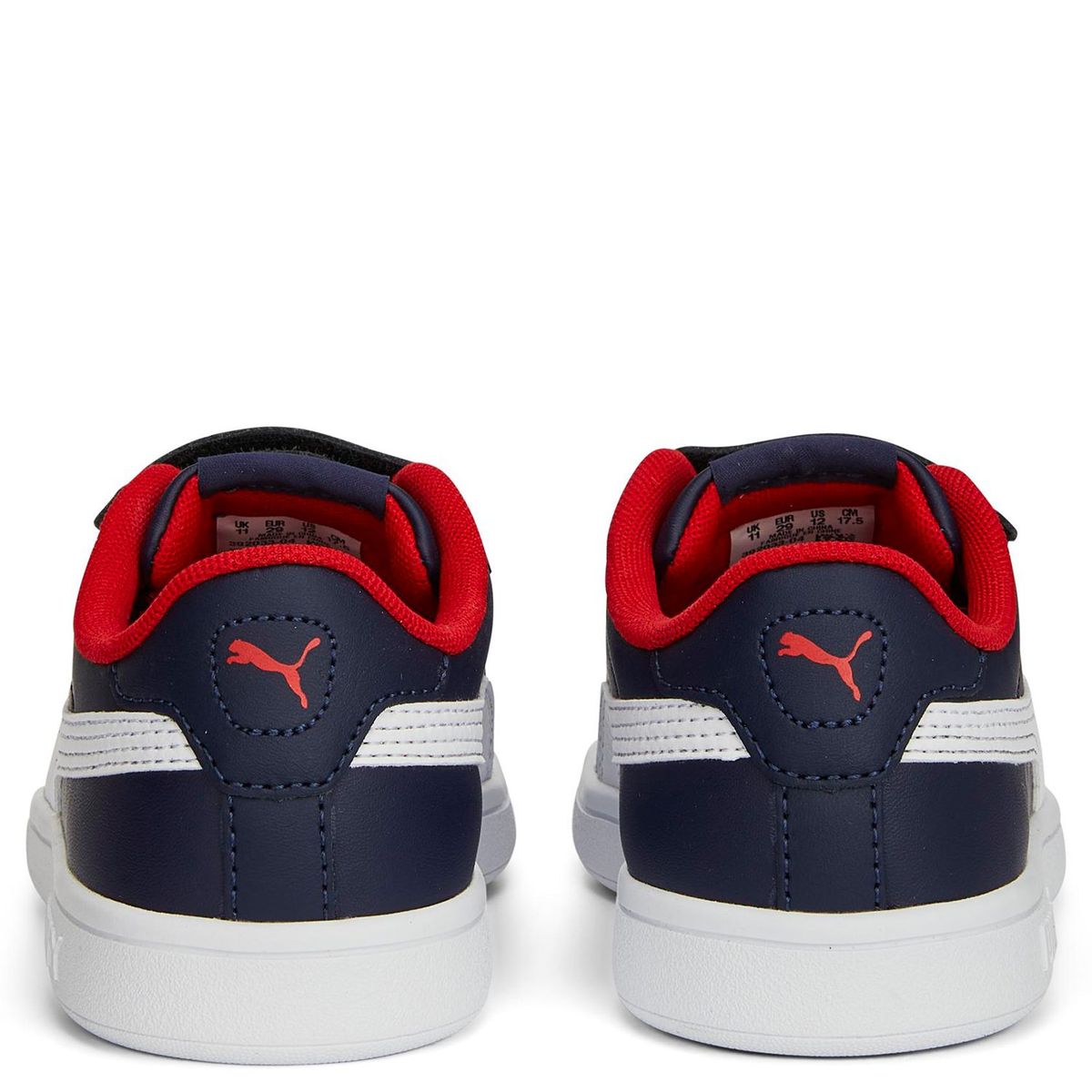 PUMA - Zapatillas urbanas Niño Smash 3.0 L V PS Puma Azul