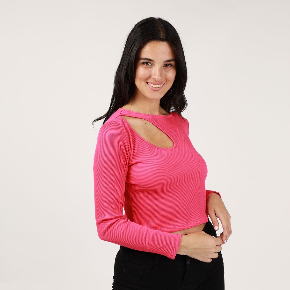 SYBILLA - Top Manga Larga Mujer Sybilla