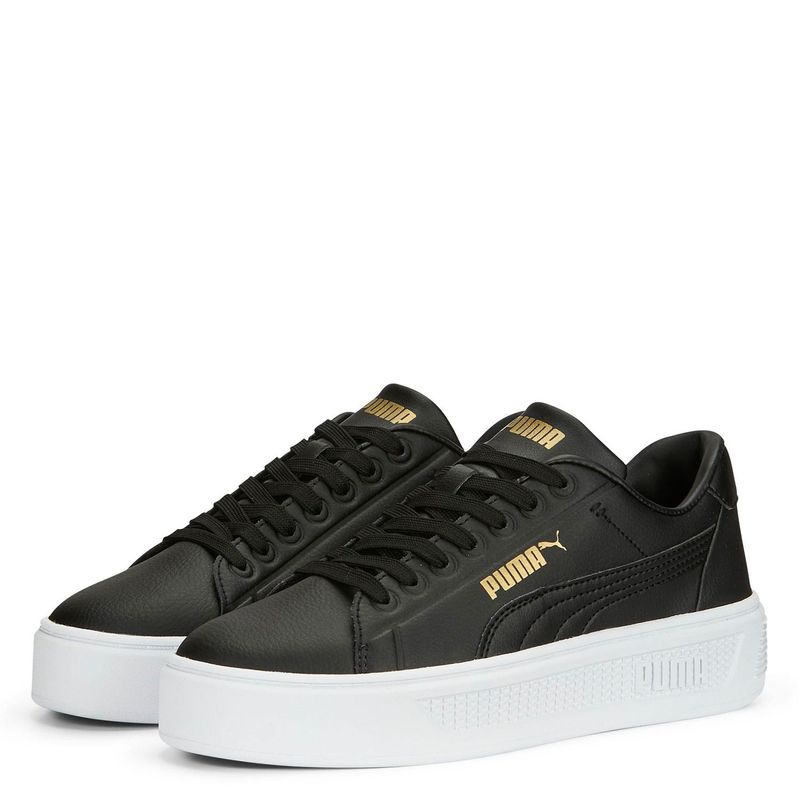 PUMA - Zapatillas urbanas Mujer Smash Platform v3 Sleek Puma