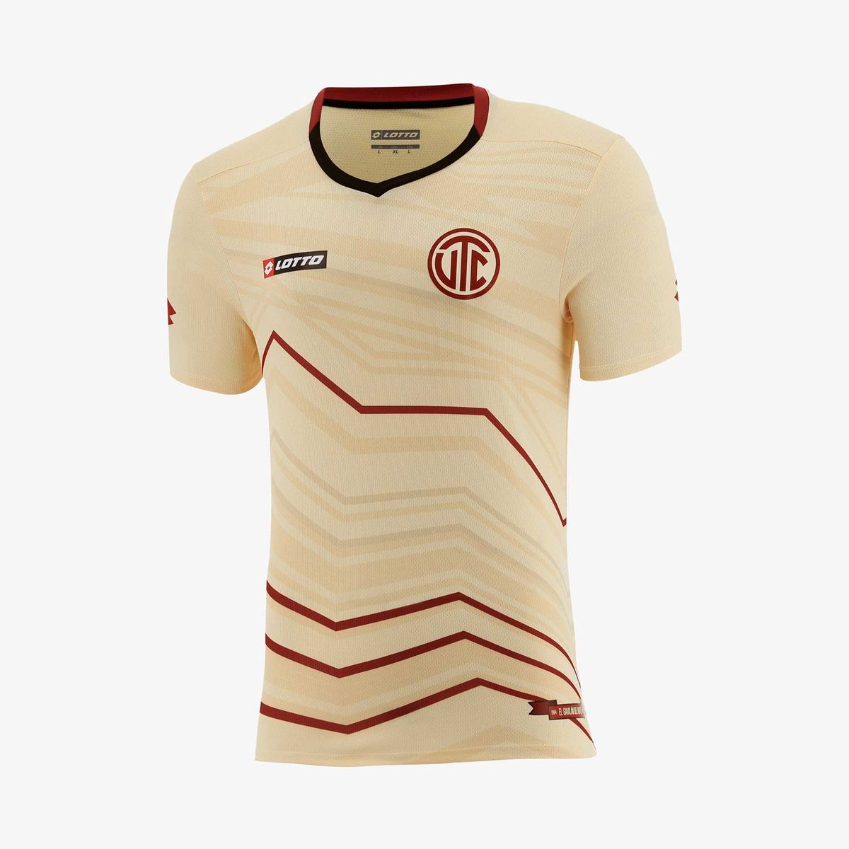 LOTTO - Camiseta de Fútbol Oficial UTC Cajamarca FC 2023 Lotto Hombre