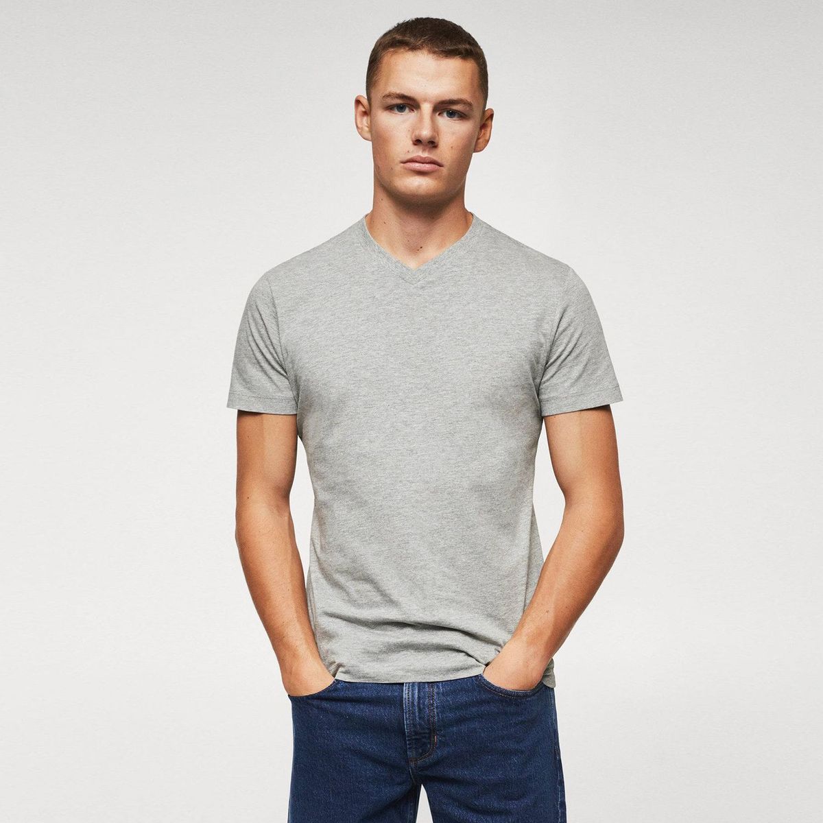 MANGO - Polo Manga Corta Hombre Mango