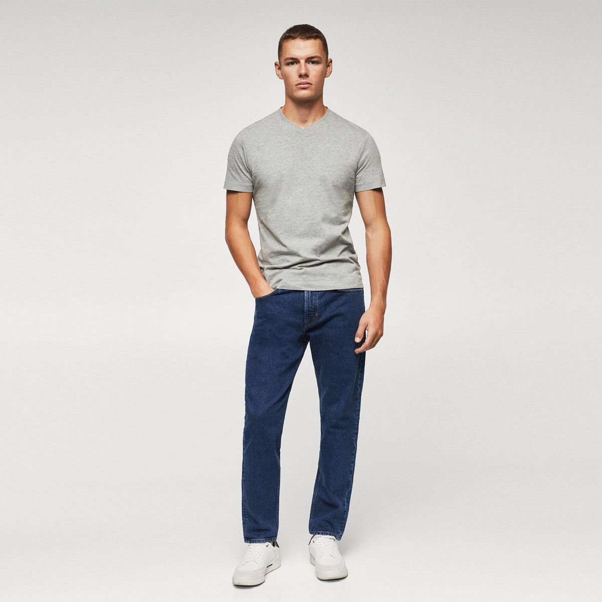 MANGO - Polo Manga Corta Hombre Mango