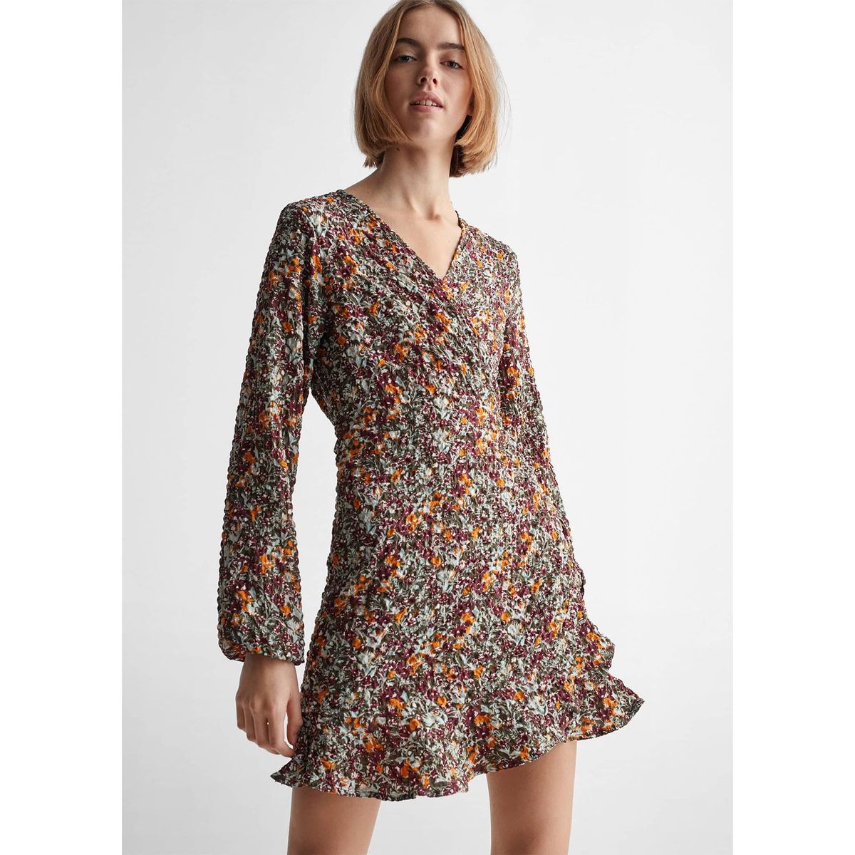 MANGO TEEN - Vestido Corto Mujer Mango Teen