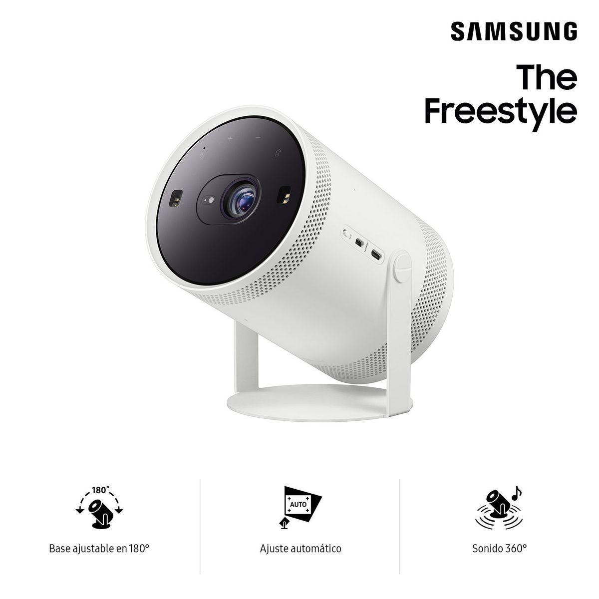 SAMSUNG - Proyector Samsung Freestyle SP-LSP3BLAXPE 2022