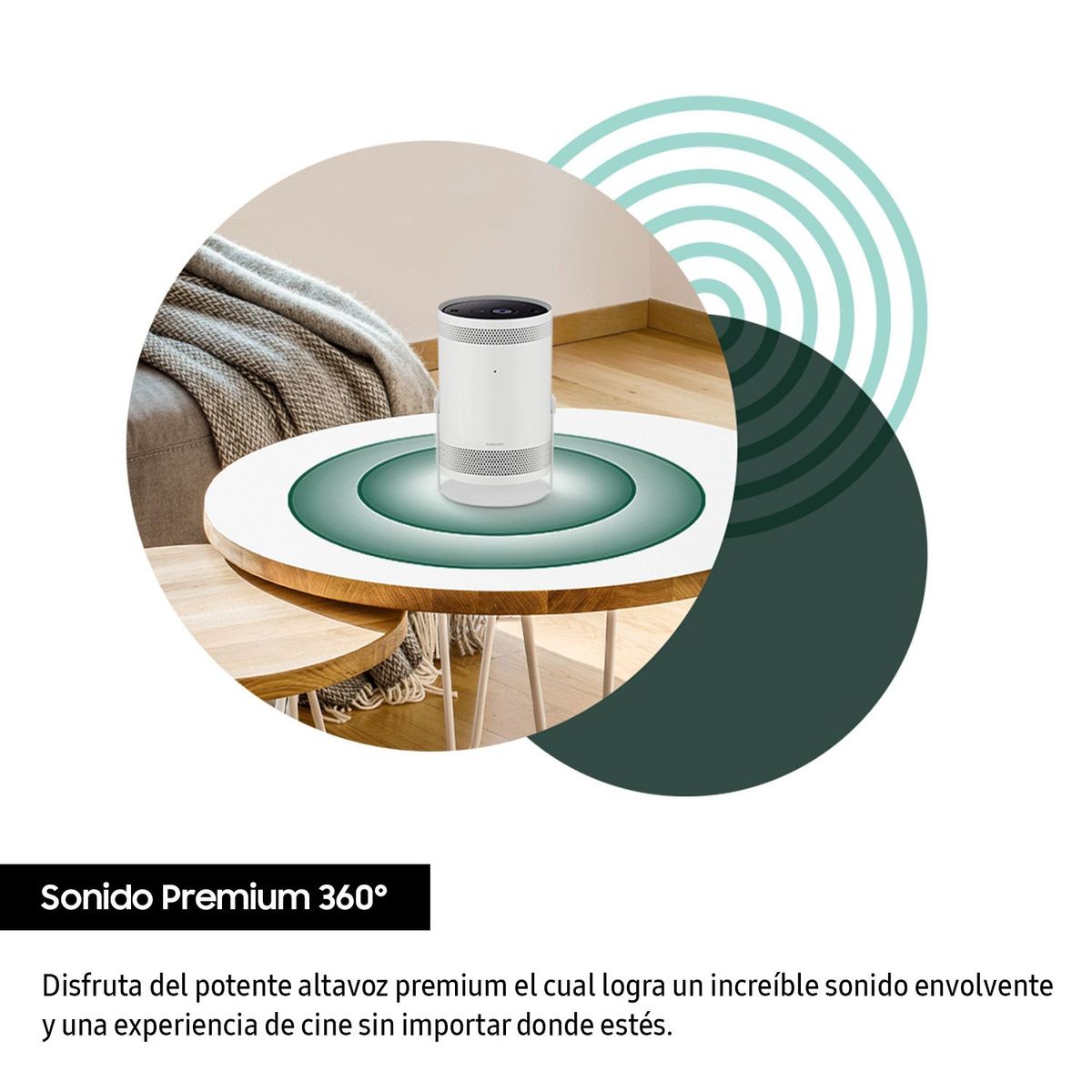 SAMSUNG - Proyector Samsung Freestyle SP-LSP3BLAXPE 2022