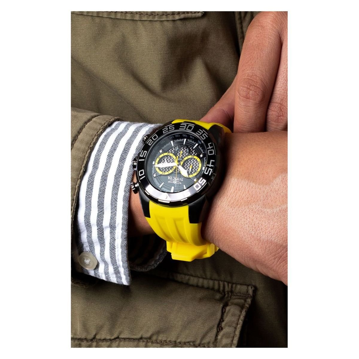 INVICTA - Reloj Invicta Hombres 40046 Quar + Estuche