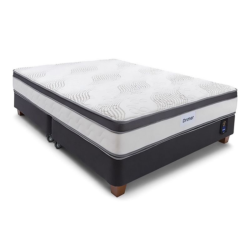 Cama Box Tarima Latex Sense King DRIMER | falabella.com