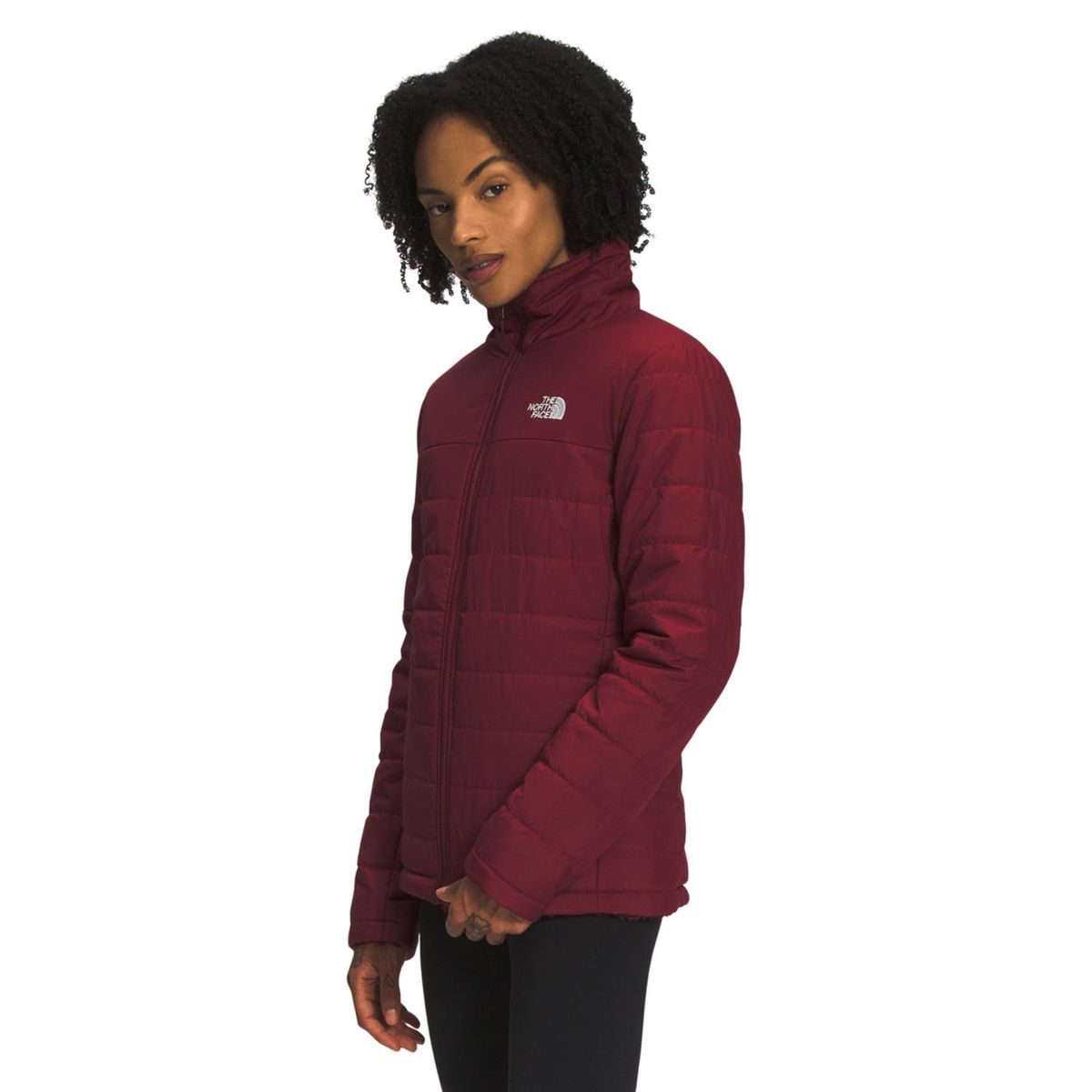 THE NORTH FACE - Casaca Reversible Mujer Mossbud Insulated