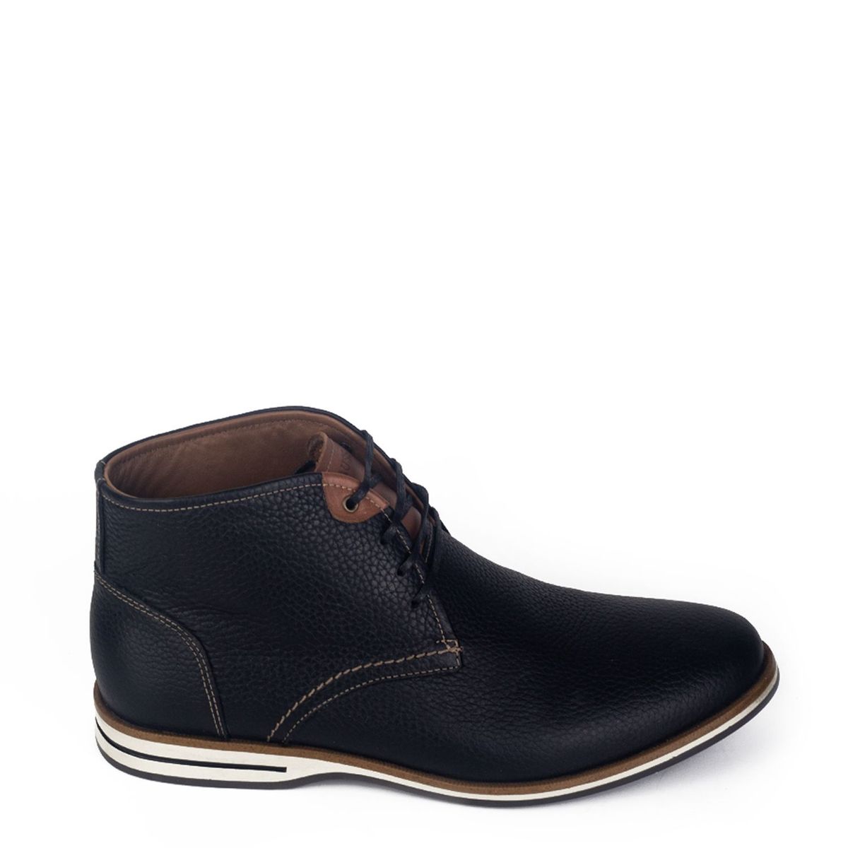 DAUSS - Botines  Hombre 5103BMA Cuero Negro Dauss